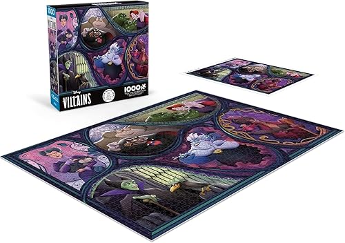 Miniatura 7 de Ceaco - Disney - Villanos y sus mascotas - Rompecabezas de 1000 piezas