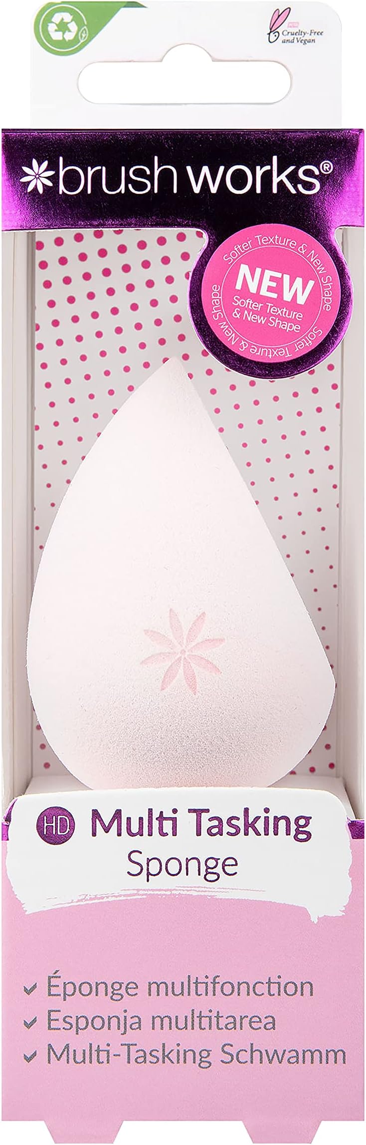 BrushworksHD Multi Tasking Complexion Sponge (Design may Vary)