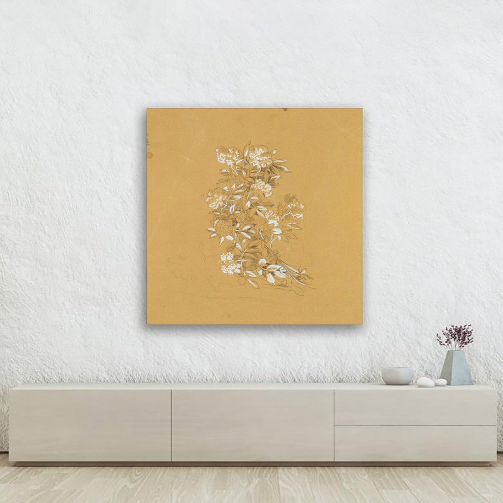 Bouquet of Flowers By Johann Peter Krafft plakat z nadrukiem 50 x 50 cm