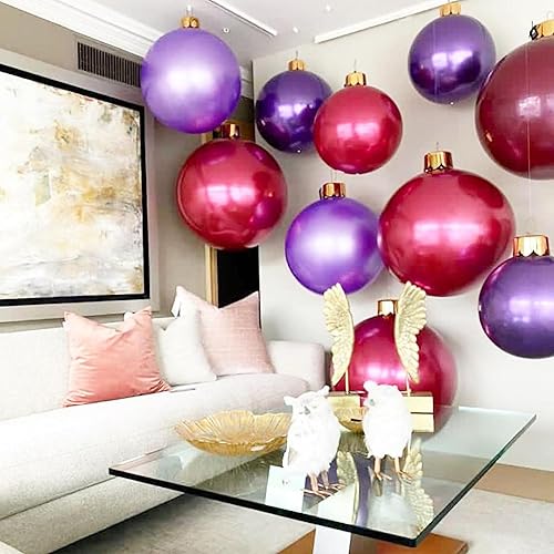 Miniatura 80 de Holiball Adorno inflable de vacaciones, decoración definitiva para interiores y exteriores, reutilizable y apto para almacenamiento, para bodas