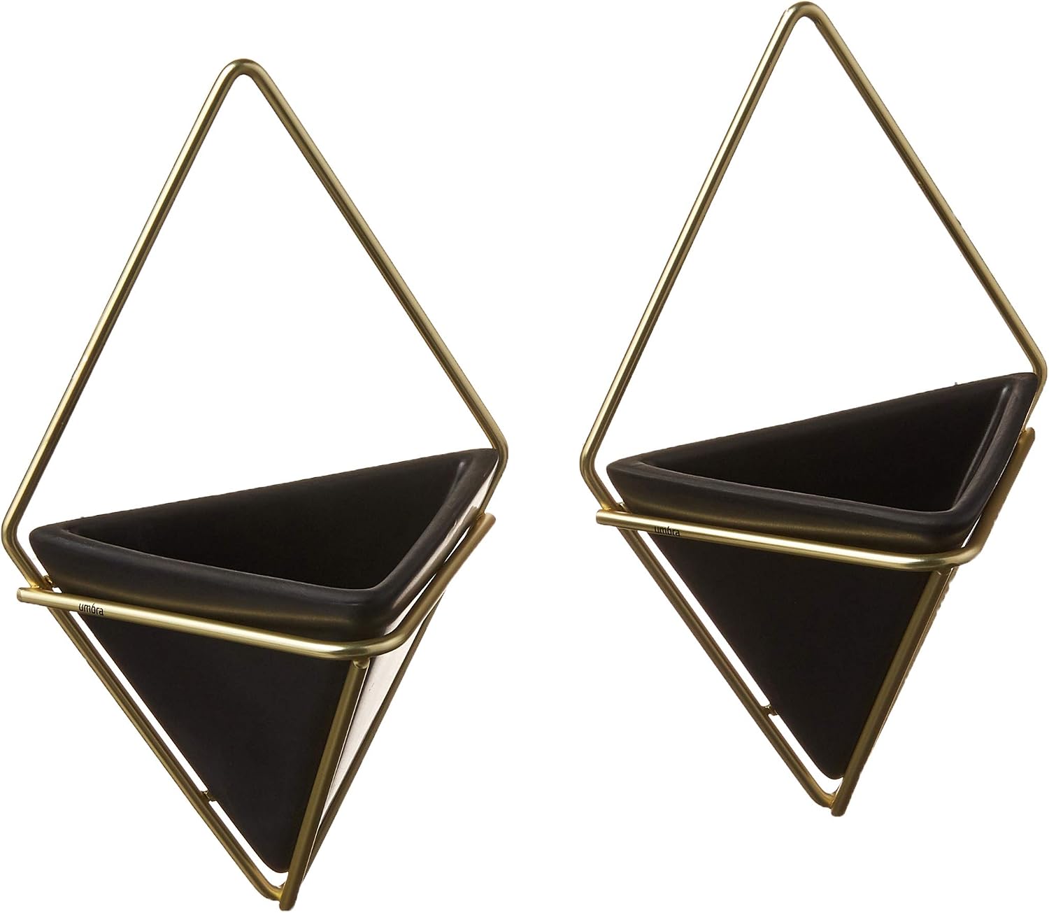 Umbra Trigg Hanging Planter Vase & Geometric Wall Decor Container