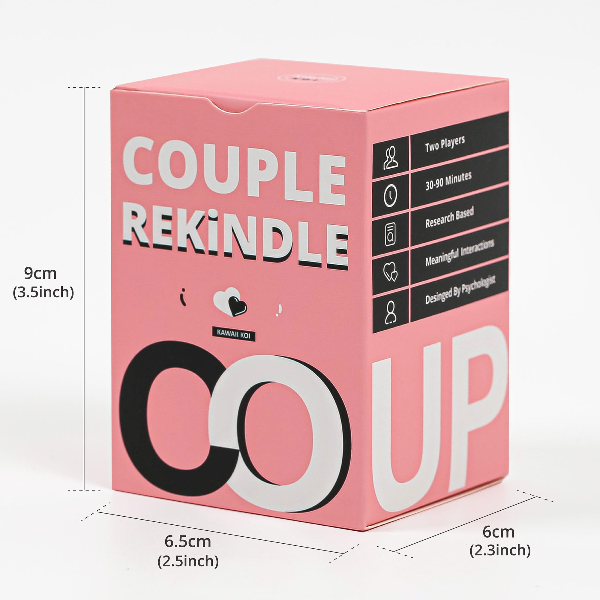 COUPLE REKINDLE, Couples Game For Date Night Reconnect, 165 Couple Conversation Starter Cards - Image 2