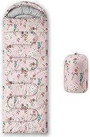 Vista 14 de QOOMO - Saco de Dormir para Acampar, para 3 Estaciones, Clima Cálido y Fresco, Ligero, Resistente al Agua, para Adultos y Niños, Equipo de Camping