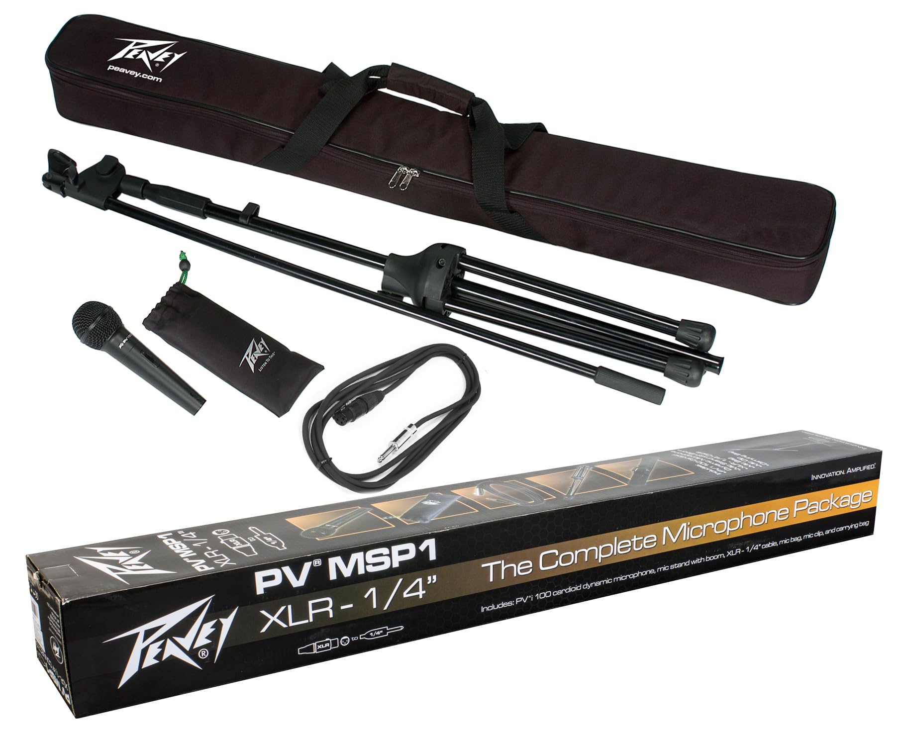 Amazon.com: Peavey PV-MSP1 1/4 Dynamic Cardioid Microphone with