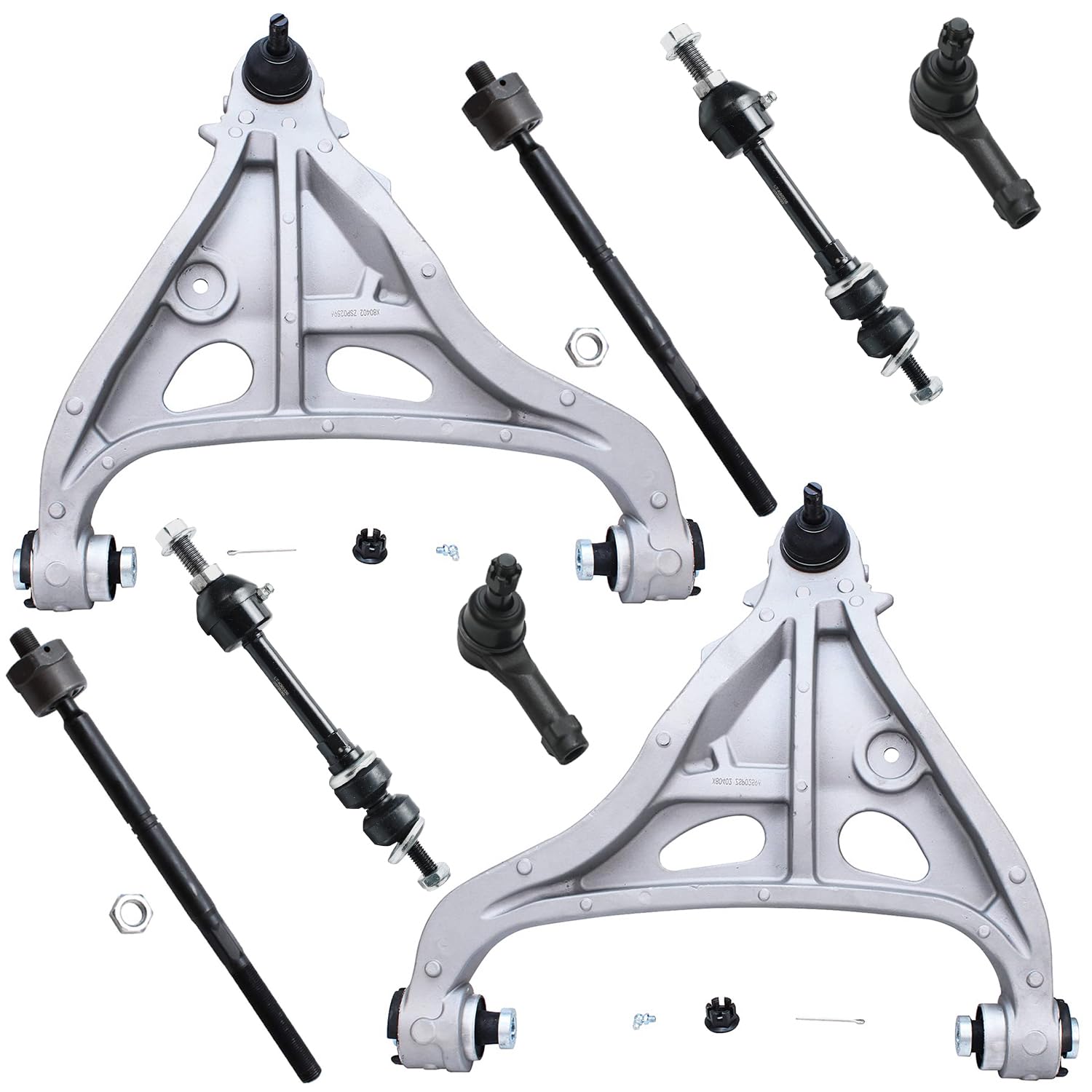 Detroit Axle - 4WD 8pc Front End Suspension Kit for Ford F-150