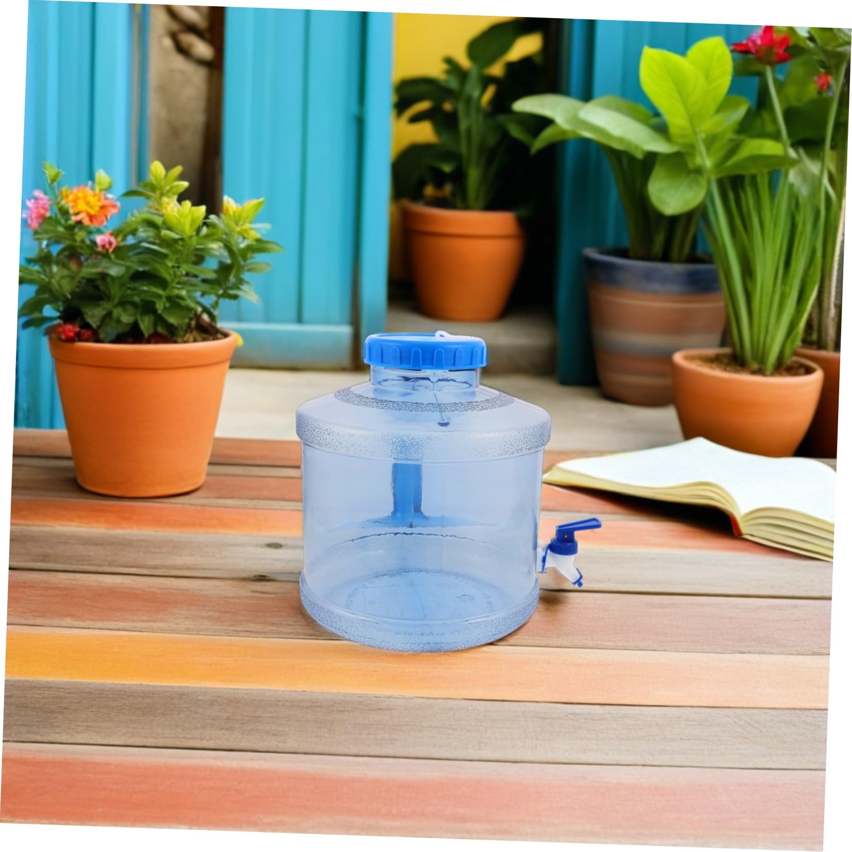 UPKOCH Tragbarer Wasserbehälter 1 Satz 7, 5 L aus Pp für Camping