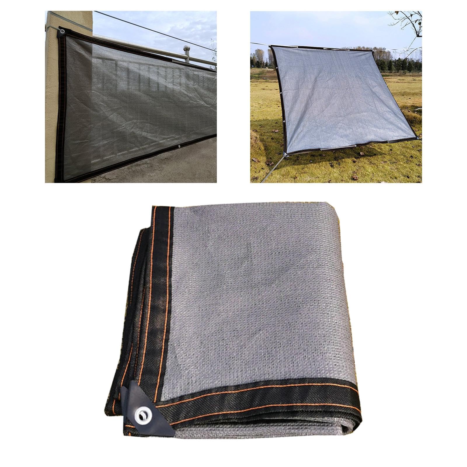 Sun Canopy Shelter Cover Rectangle Suncreen Awning Water Resistant Dustproof | Home & Garden | Yard, Garden & Outdoor Living | Garden Structures & Shade | Shade Sails-image-34