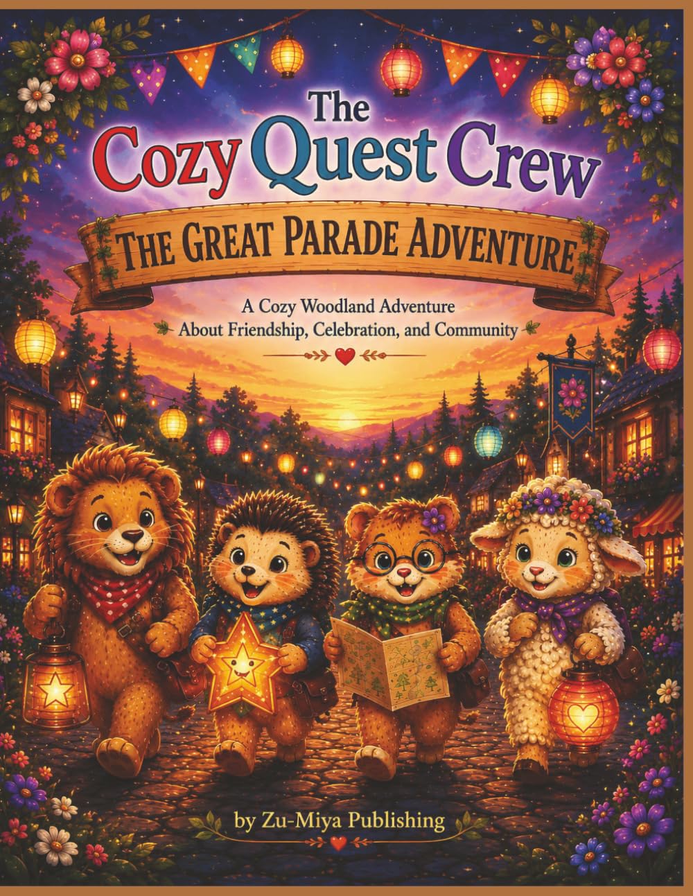 The Cozy Quest Crew: The Great Parade Adventure: A Cozy Woodland Adventure About Friendship, Celebration, and Community (The Cozy Quest Crew Adventure Series)