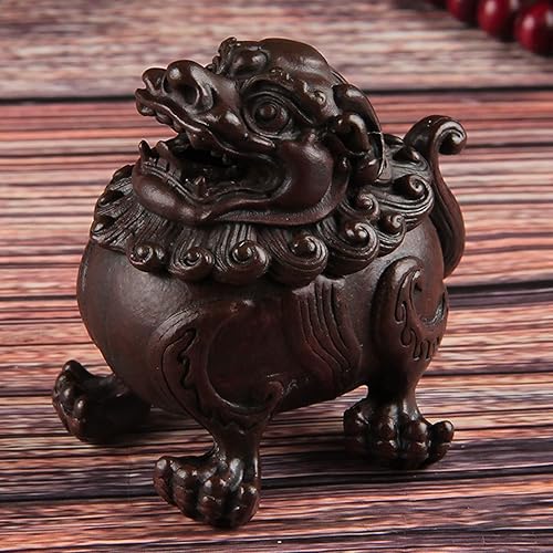 Miniatura 5 de Soporte de incienso de reflujo de aleación con diseño de león para inciensos, cono, dormitorios, oficinas, ornamento, regalos