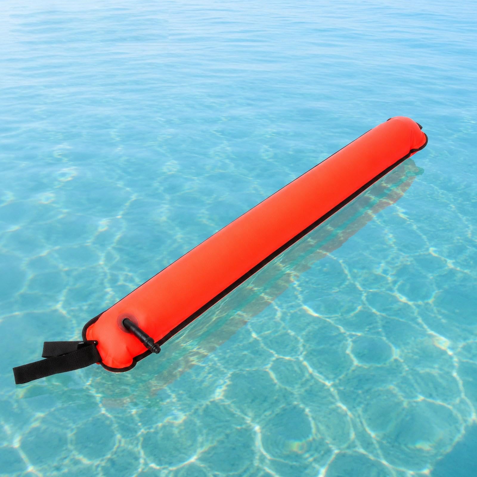 Surface Marker Buoy Taucher Schwimmkörper Aufblasbare Signalboje mit Multifunktionalem Design aus Nylon zur Markierung von Tauchern für