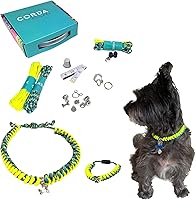 Vista 14 de CORDA Crafts - Kit de cuerda de paracaídas - Accesorios completos para hacer collar de perro y pulsera a juego del dueño - Tutorial en video fácil
