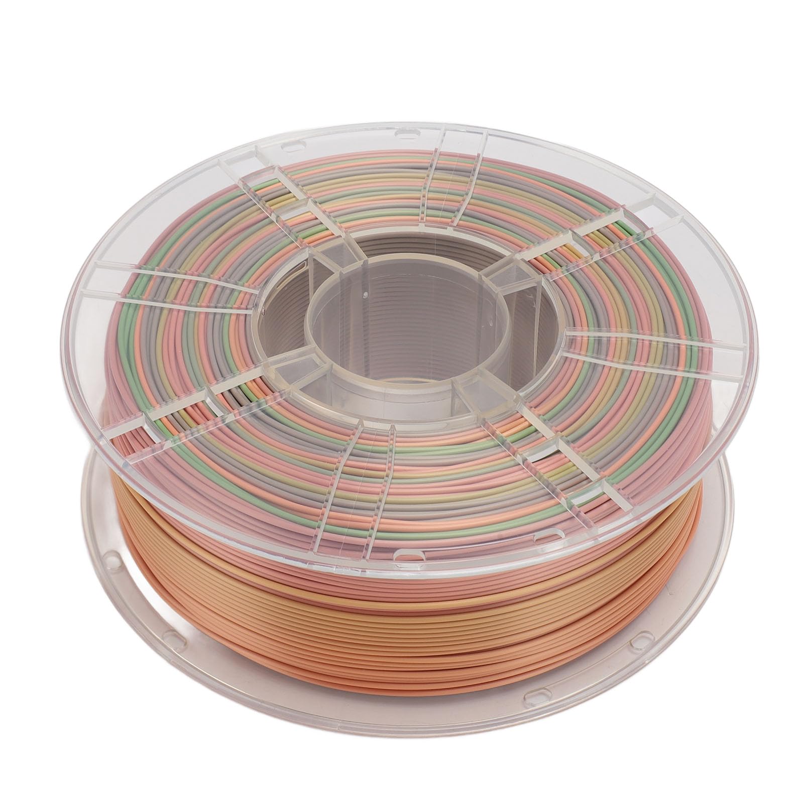 Jiawu Żywe, Gradientowe Kolory Filament PLA do Druku 3D, Wielokolorowy Filament 1,75 Mm Łatwy do Druku w Sztuce i Rzemiośle