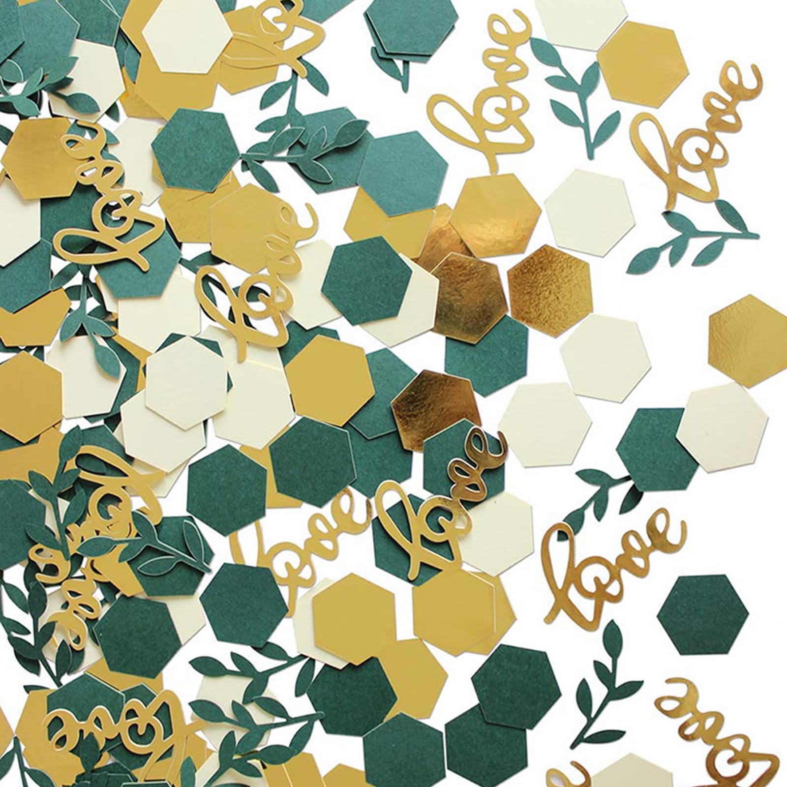 Tsophreniq Of 100 Recycled Paper Confetti Decorations Safe for Kids Parties and Home Event Festival Accessories Confetti Circles