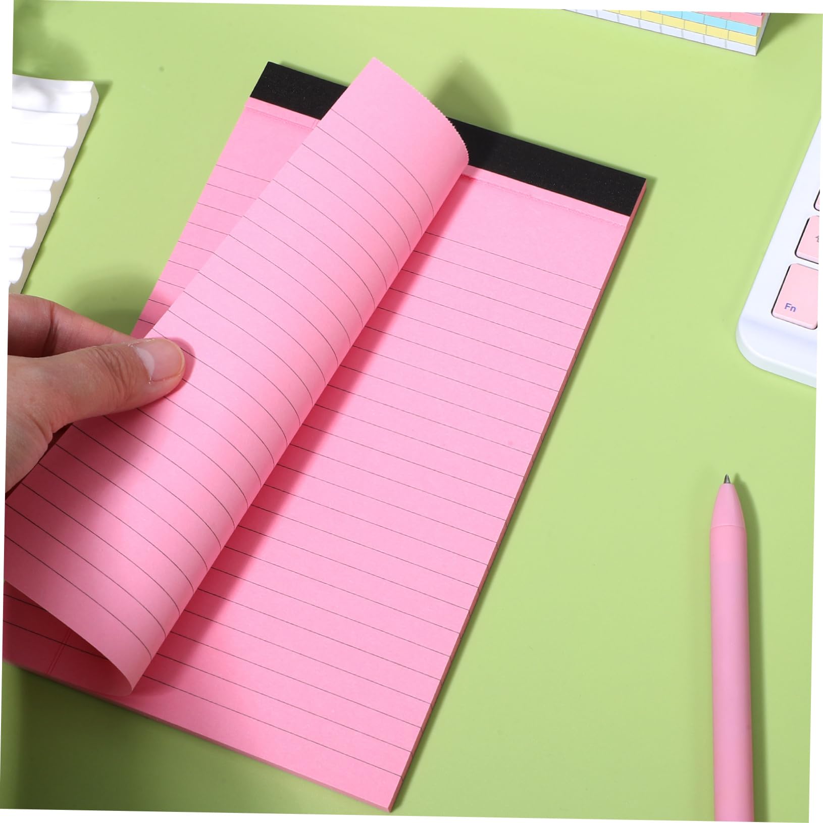Tofficu Paquet De 10 carnet de couleurs bloc-notes pour le travail cahiers pour prendre des notes petit carnet de poche blocs-notes cahiers pour le collège bloc-notes de bureau Papier