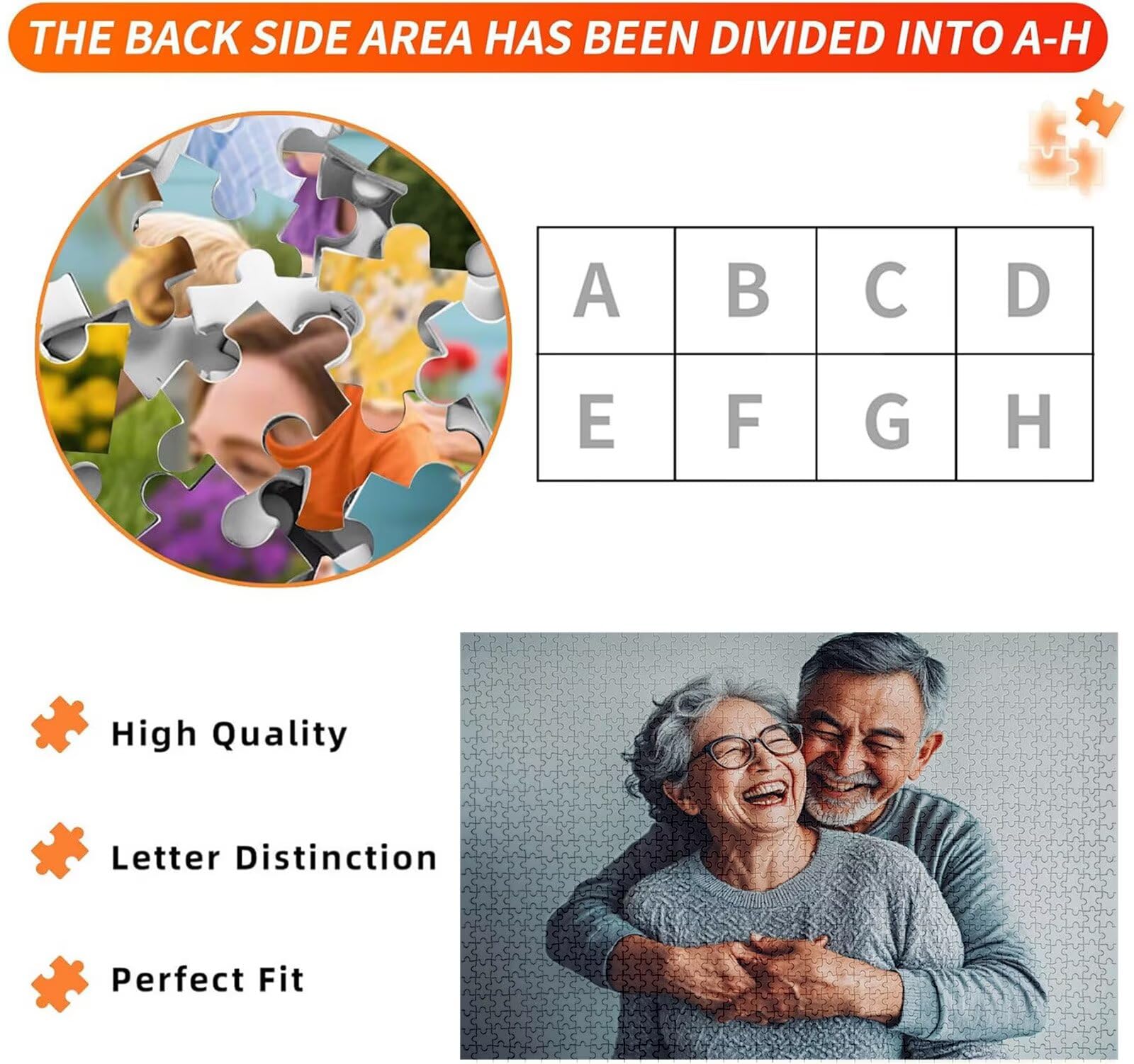 Spersonalizowane puzzle, niestandardowe drewniane puzzle fotograficzne
