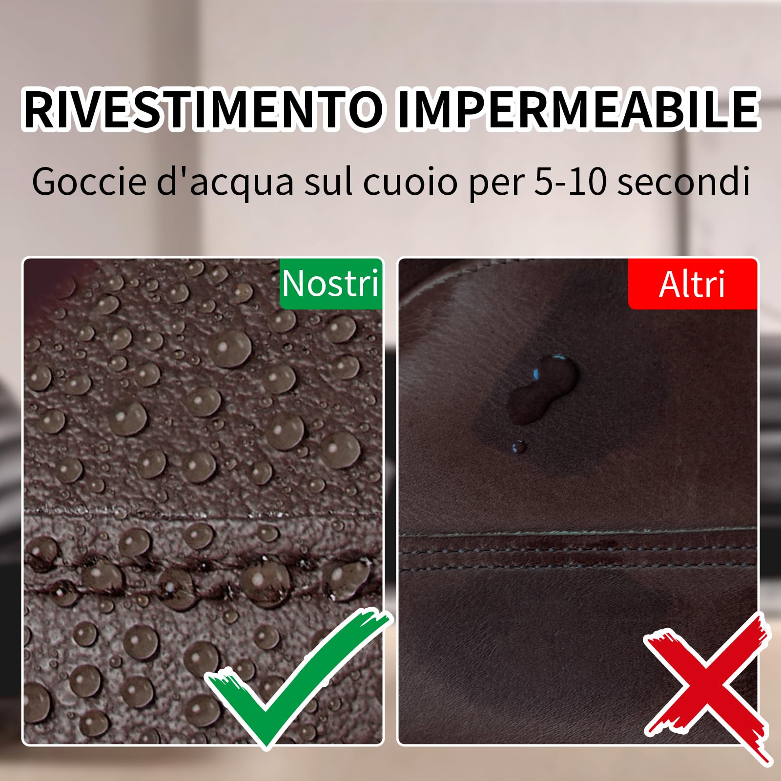 240g Riparazione Pelle con Balsamo,Marrone Scuro Kit Riparazione Pelle per la Riparazione della Pelle,Ricolorante Pelle,Riparazione Sedili Auto,Ripara Pelle Divano,Rinnova Pelle Giacca,Scarpe,Sella