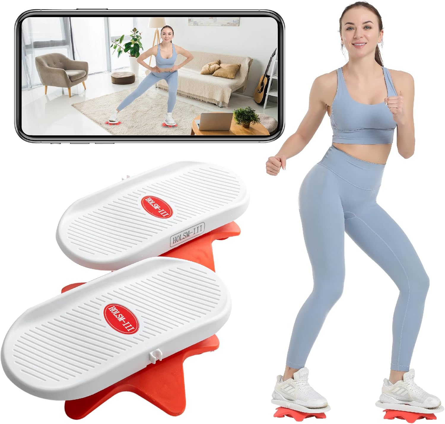 Ab Twister Board,Twister Exercise Board,Waist Twisting Disc-Ab Board Exercise,Twisting Stepper,Waist Trainer Trimmer,Ab Board-for Ab Exercise Abs Core,Slimming Waist Full Body Toning Workout Home Gym