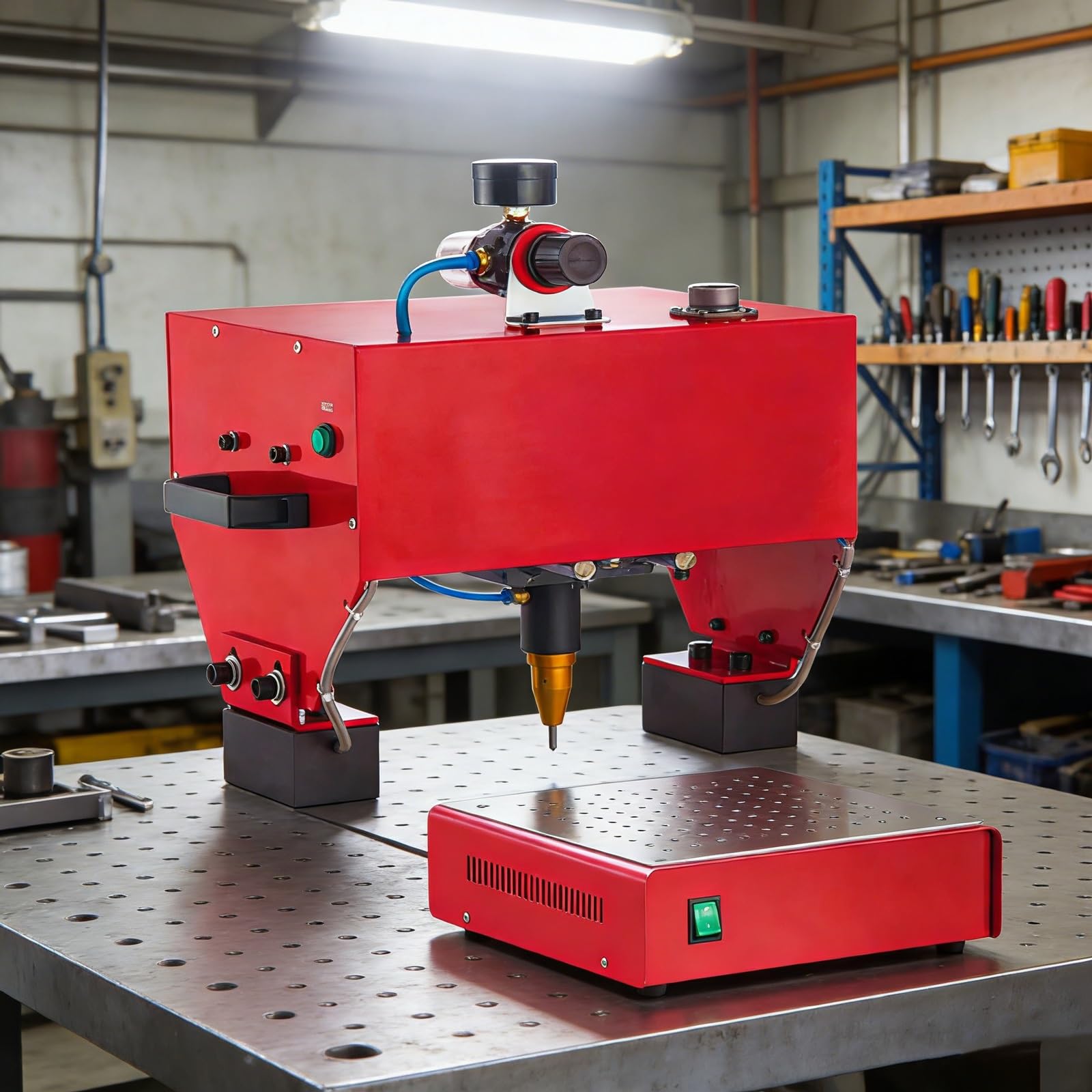 Máquina de marcado por punta, máquina de grabado de marcado de metal, estampado de números de motor, dispositivo portátil de mano, herramienta de estampado, para hacer letras, números de serie