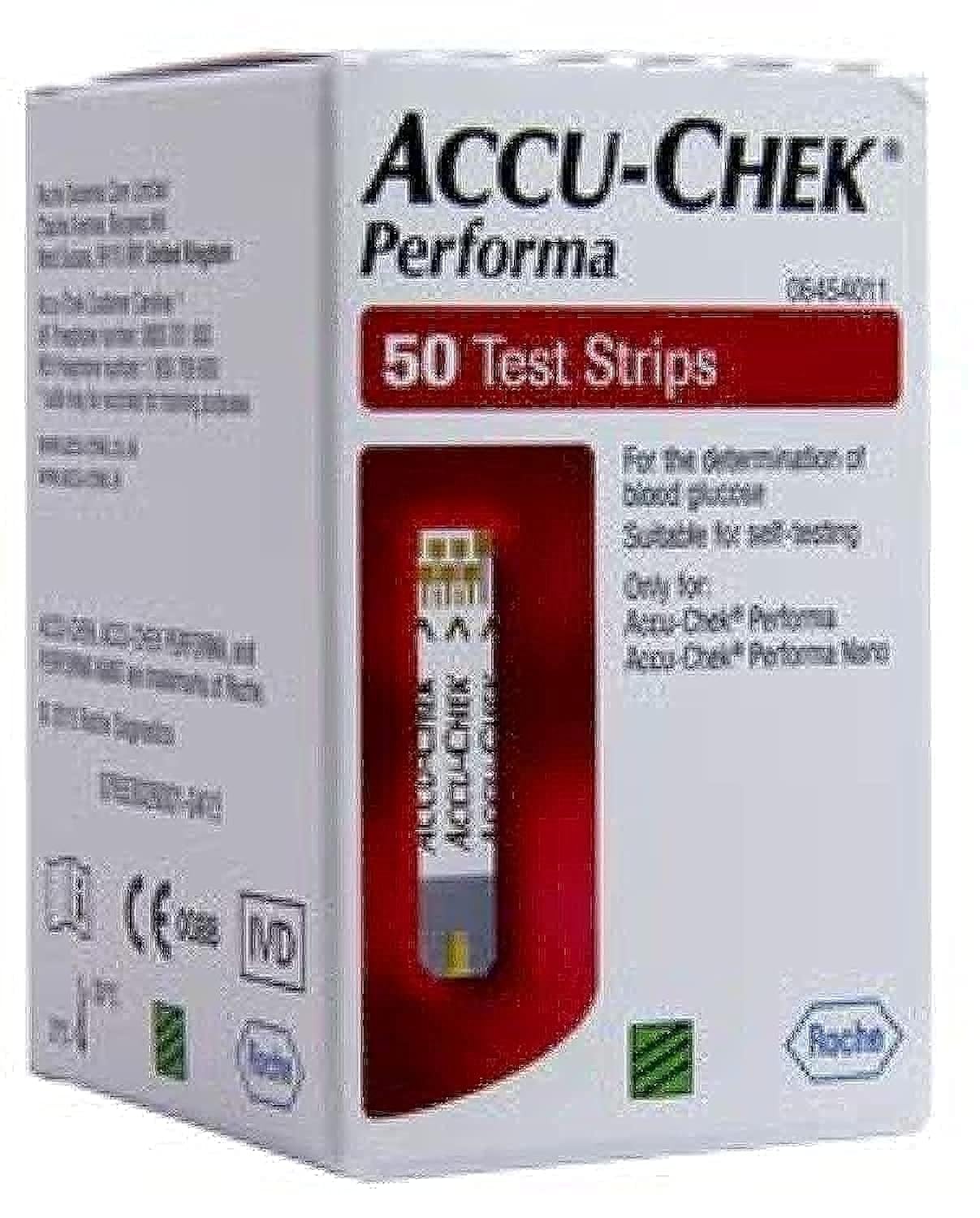 Accu Check Performa Stripes 50 Pieces