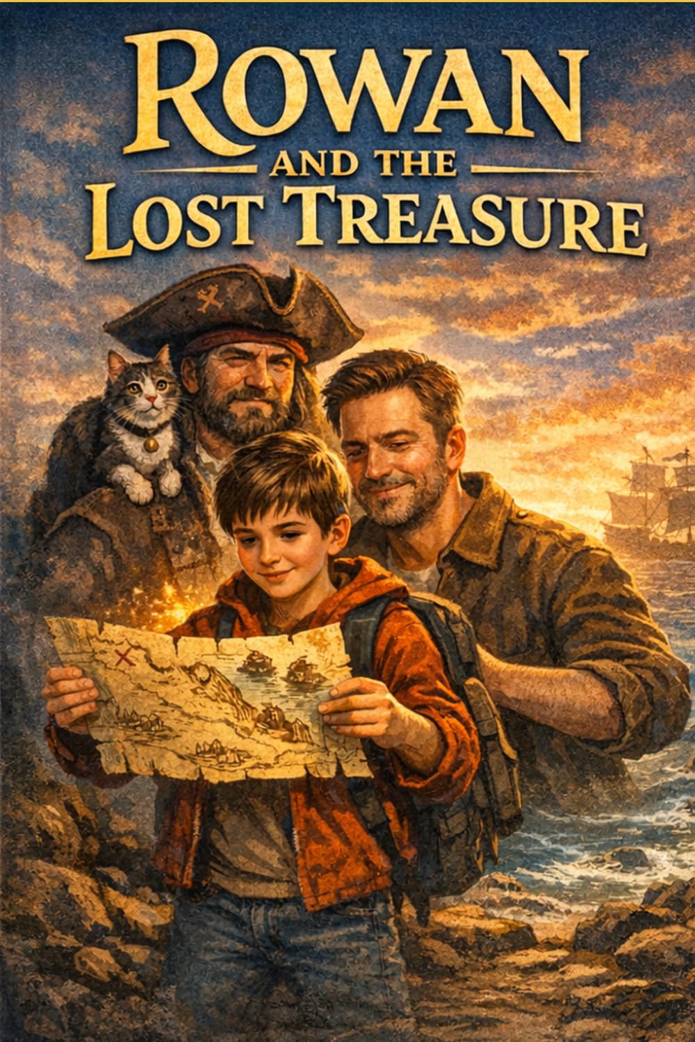 Rowan and the Lost Treasure: A Map, a Mystery, and the Adventure That Changed Everything. For tweens and teens.