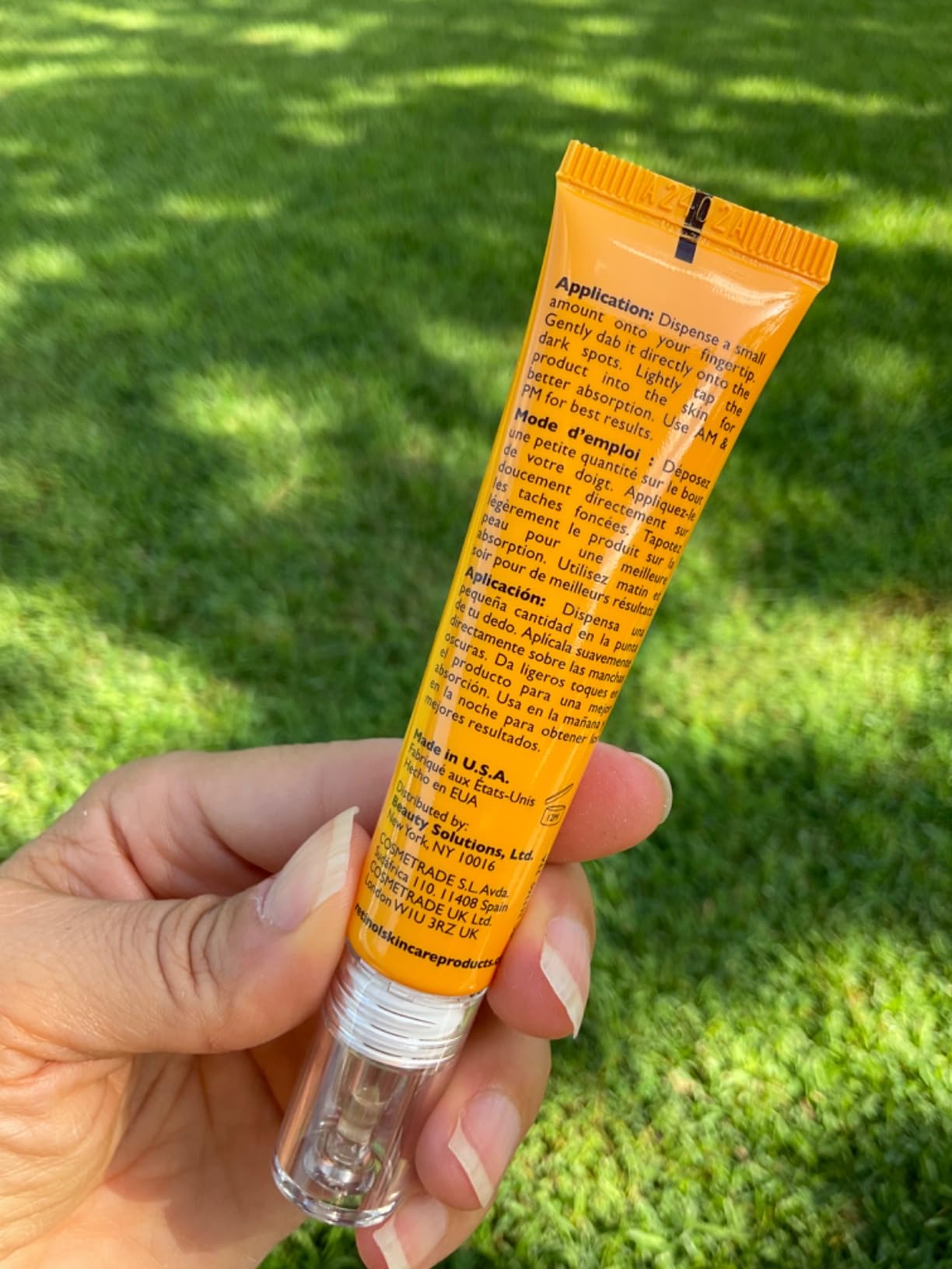 Retinol LIVAURA Retinol + Vitamin C Dark Spot Corrector Serum - Spotless Radiance, Evens Skin Tone, Targets Sun Damage & Dark Spots, Enhances Luminosity with Vitamin B3 Niacinamide & Retinol - 0.5 Oz