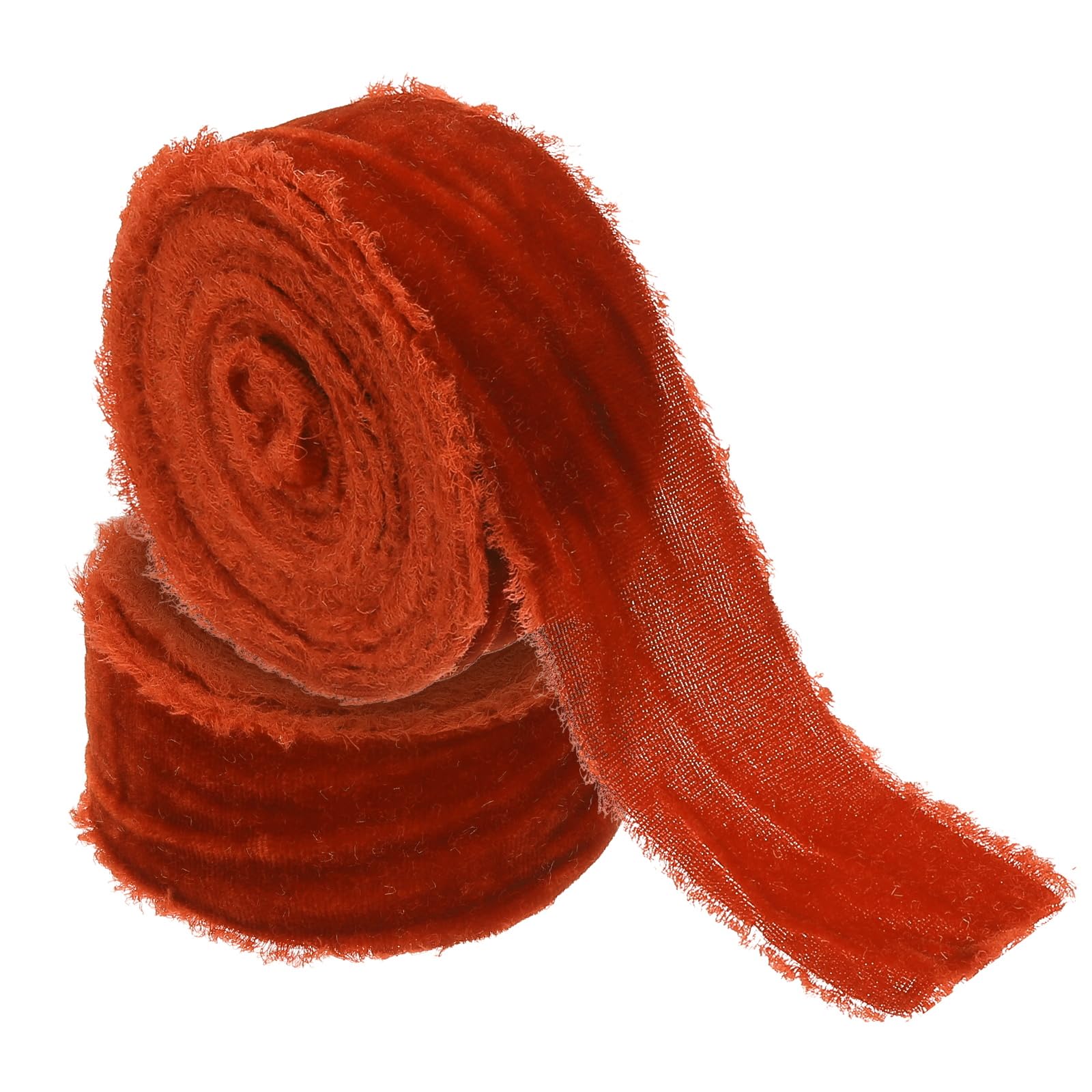 Ruban de velours bordeaux 3,8 cm pour arbre de Noël et emballage cadeau de mariage