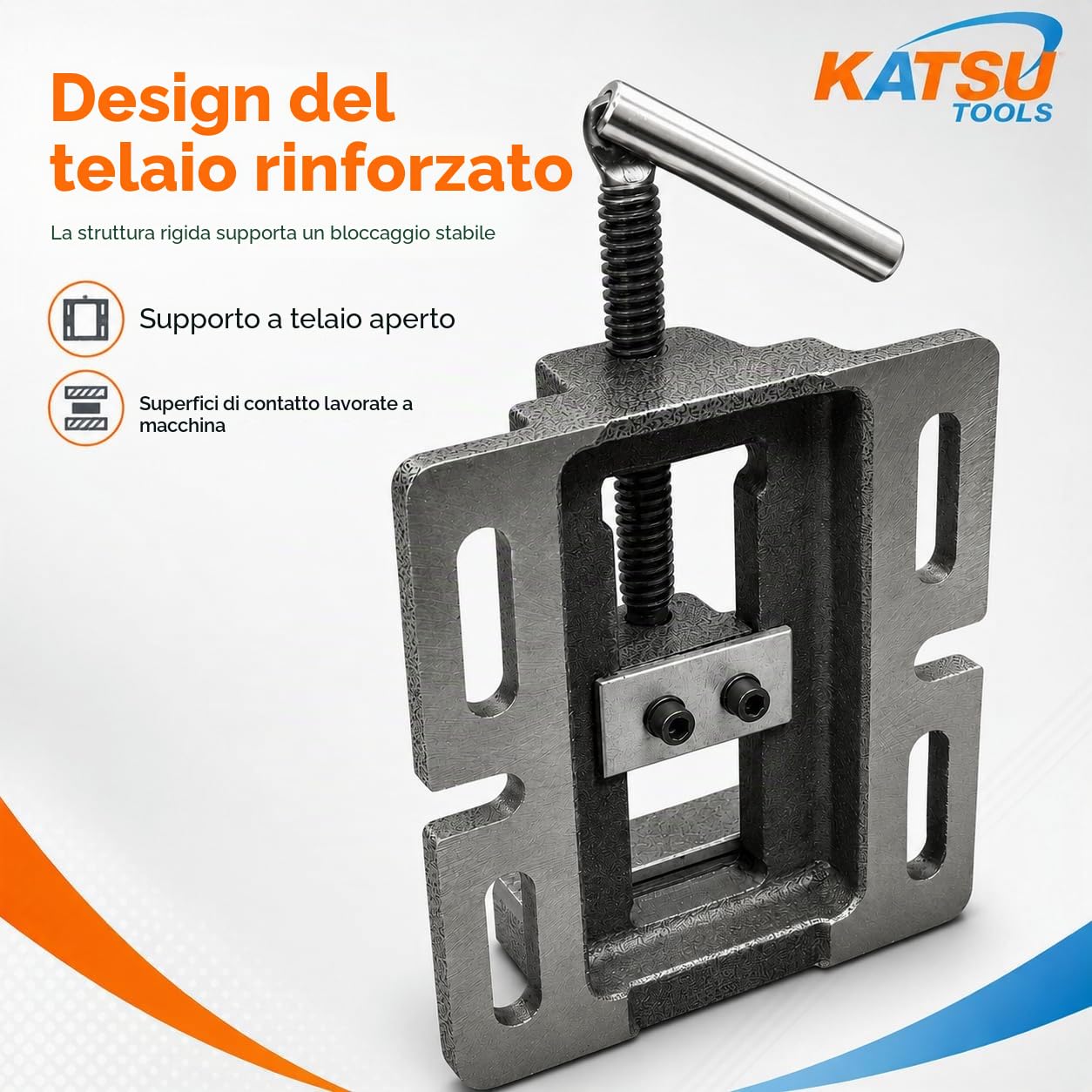 KATSU Morsa per Trapano da Banco a Colonna 3" 75mm Tipo Americano di Qualità Professionale per Trapano a Pressa per Fresatrice 40227330