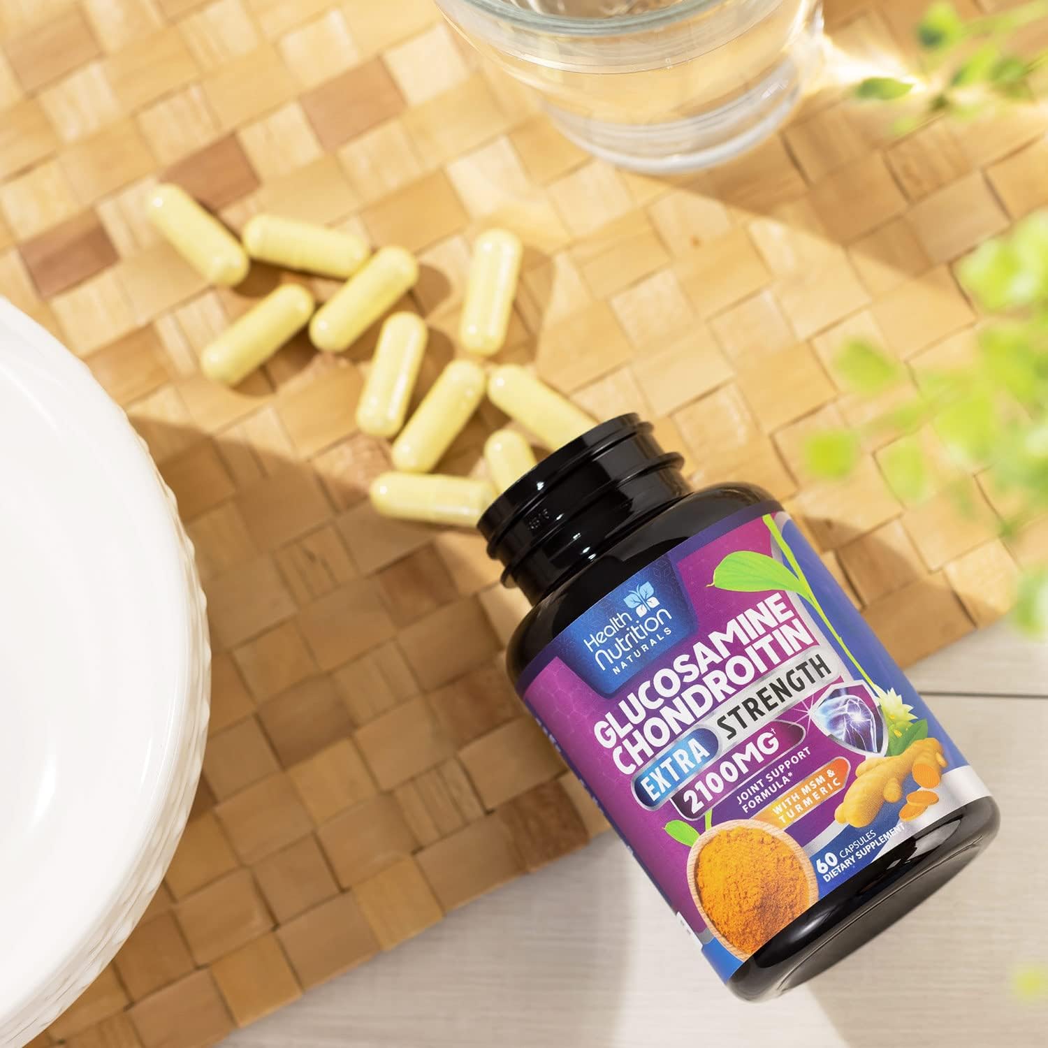 Integratore A Base Di Glucosamina E Condroitina, Con Con Curcuma, Boswellia E Collagene Marino, Supporta La Funzionalità Articolare E Contrasta Gli Stati Di Tensione Localizzati - Foto 3