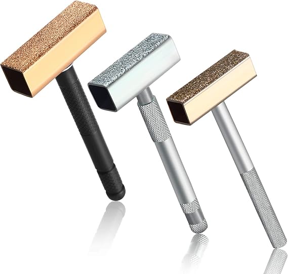 3 Pezzi Testine Diamantate Per Smerigliatrice: Ideali Per Ripristinare E Affilare Le Mole Da Banco - Argento - Foto 7