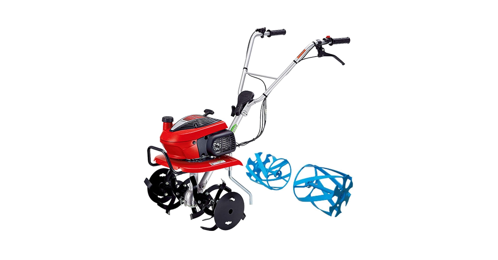 Amazon.co.jp: 耕うん機 こまめ F220 JT & 除草用ローター ブルー