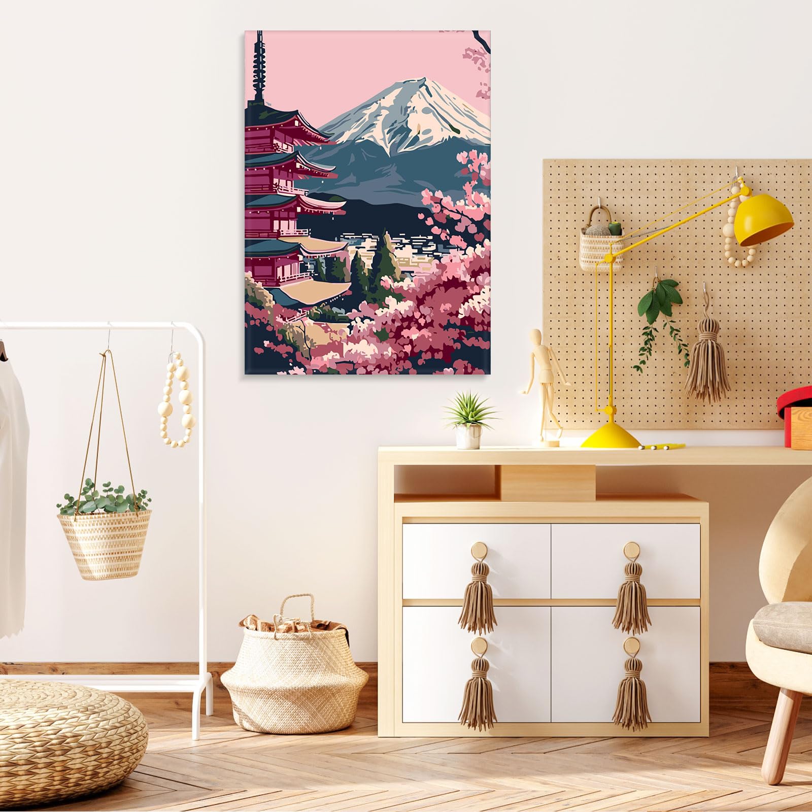 TUMOVO Hermosa Niña Pintura Por Números Para Adultos, Pintura Al óleo, image size:1600x1600