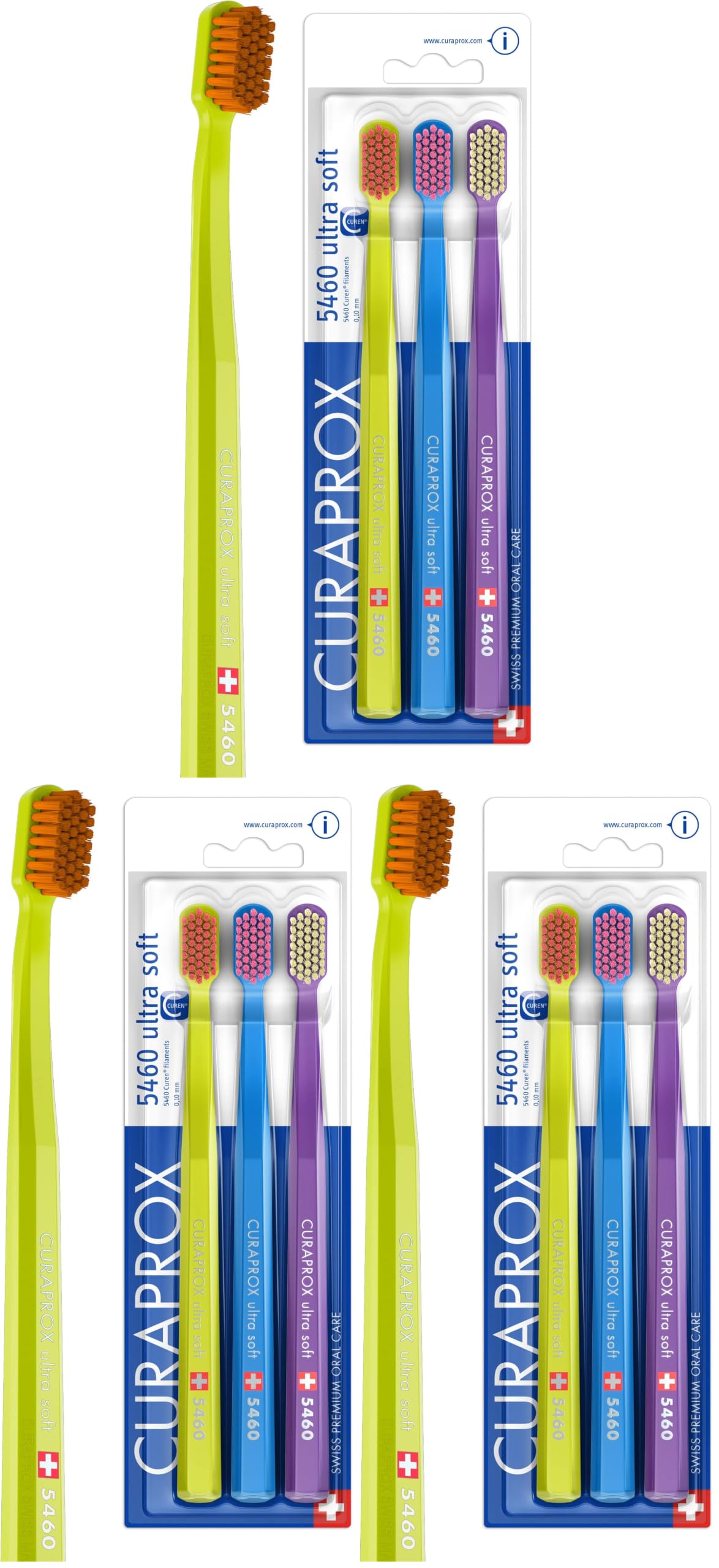 Curaprox CS 5460 Toothbrush - 3 Pack, Ultra Soft -13