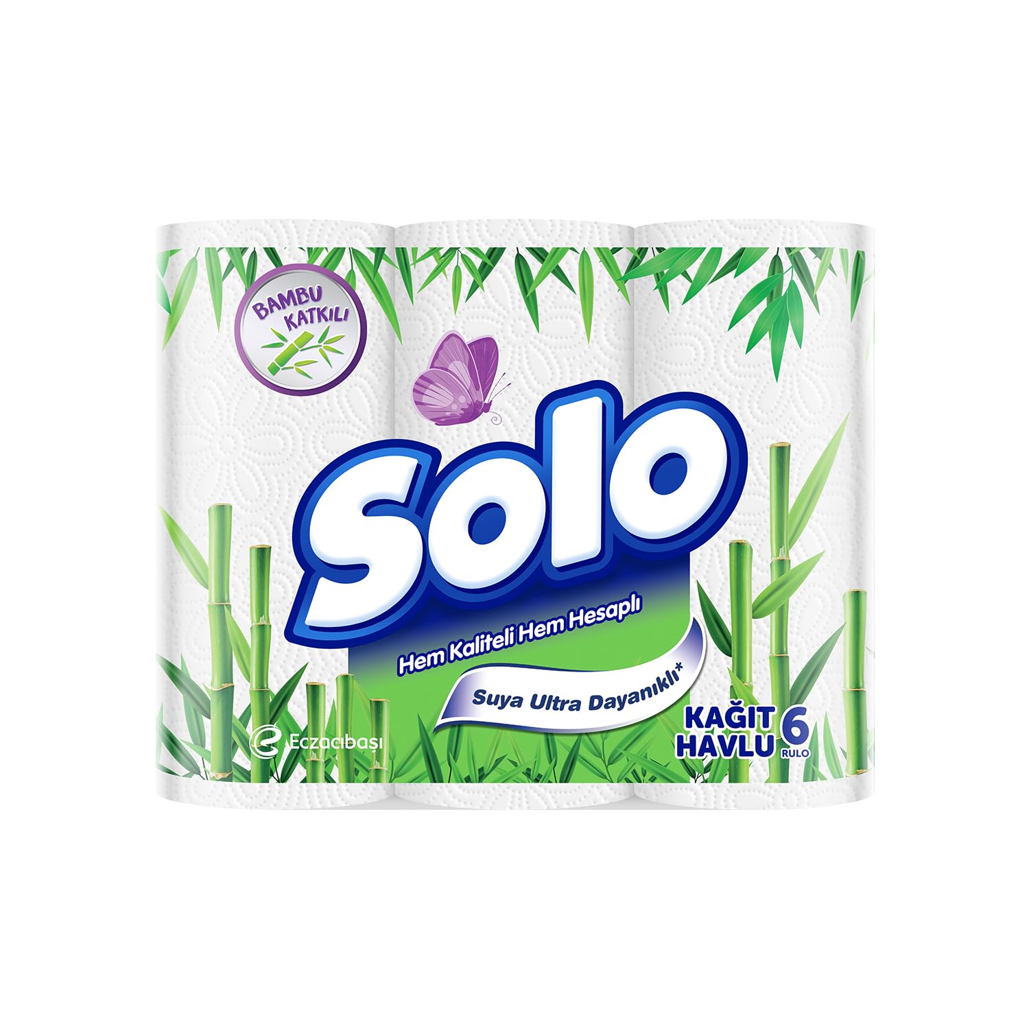 SOLO Bambu Kağıt Havlu 6'lı