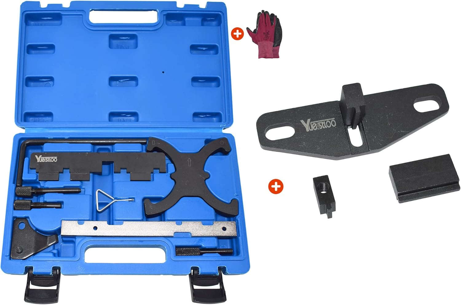 Yuesstloo Engine Camshaft Belt Timing Locking Tool Kit with