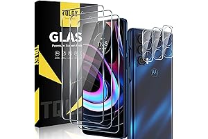 Motorola Edge 5G UW 2021 Screen Protector 3-Pack with Camera Lens Protector 3-Pack