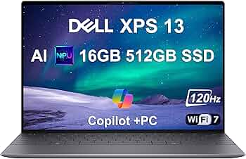 Amazon.com: 2025 Dell XPS 13 9345 Laptop, Copilot+ AI PC (13.4