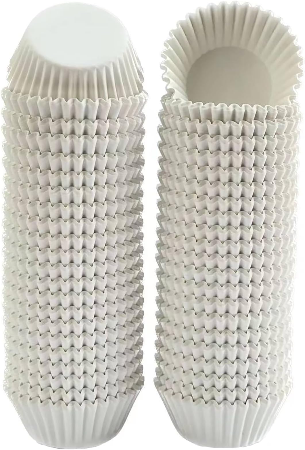 1000-Count White Mini Cupcake Liners Small Muffin Liners No Smell Premium Greaseproof Paper Cupcake Wrappers Baking Cups (1.35 Inch Bottom Dia.)[Amazon-developed Certification] Compact by Design