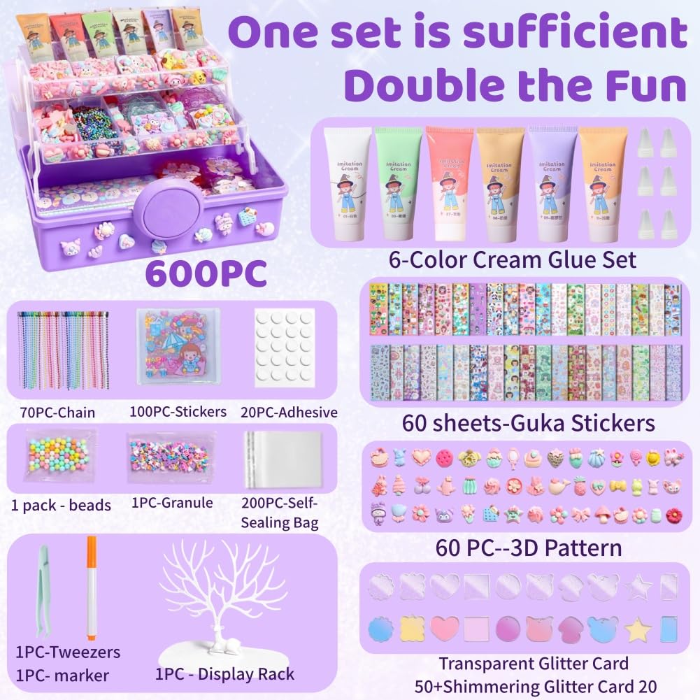 Simulations Schlagsahne Kleber Set,600pcs Cremefarbene Tonklebstoffe,Creme Kleberset,Simulation Gefälschte Schlagsahne,Cremefarbene Tonklebstoffe,Simulatio Cream Glue,Cremes Kleber,DIY Cremes Kleber
