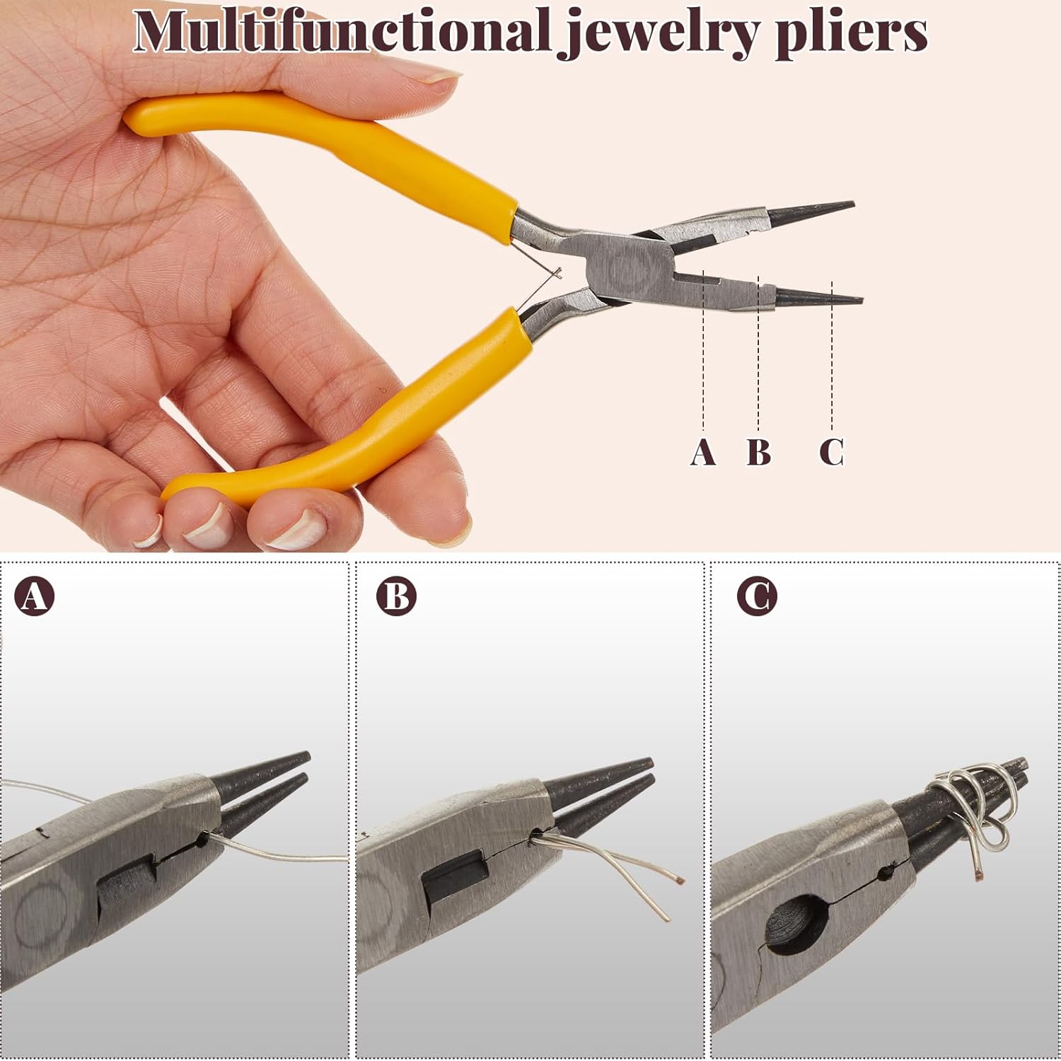 Mudder 6 Rolls Wire for Jewelry Making and Pliers Silver Craft Tarnish Resistant Jewelry Beading Wire for DIY Craft Making Supplies (Multicolor,20 Gauge) - Image 4