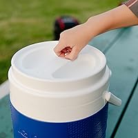 Vista 4 de Igloo 2 Gallon Portable Sports Cooler Water Beverage Dispenser, Insulated Cooler Dispenser, Majestic Blue