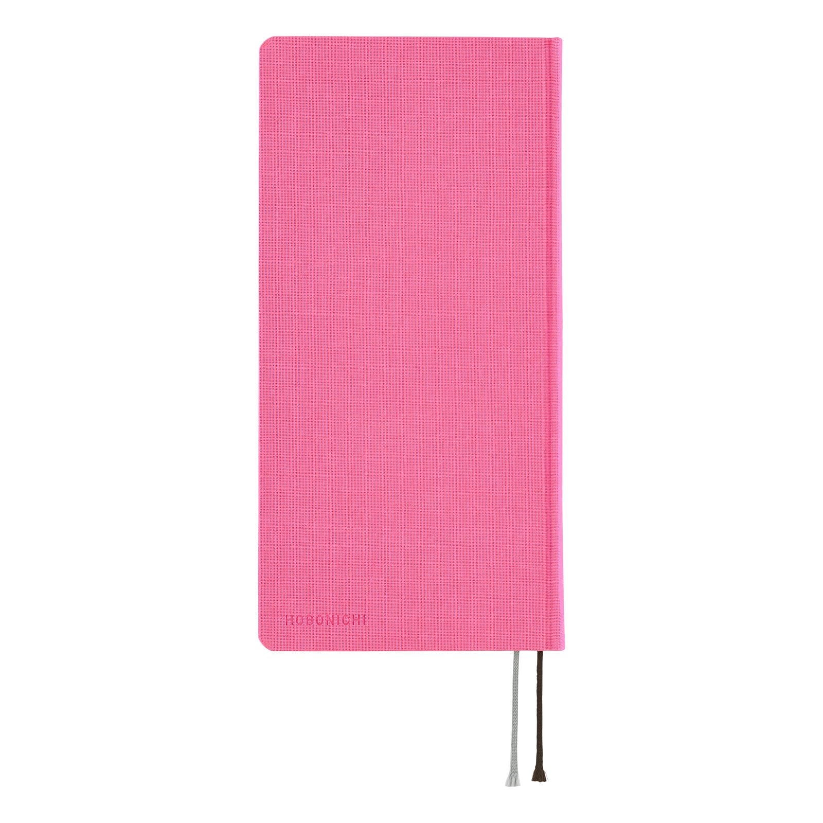 Hobonichi Techo 2027 Weeks MEGA – Colors: Pink Sapphire (English, Tall & Slim, January Start)