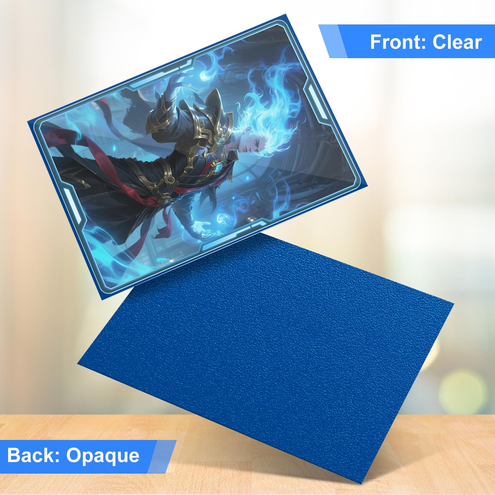 Amazon.com: Night Blue Card Sleeves Fit for MTG, 300 Pieces Perfect Fit  Standard Card Sleeves for Trading Card Sports Cards Baseball Cards TCG  Magic,Affordable Sturdy and Nice Shuffling : Toys & Games