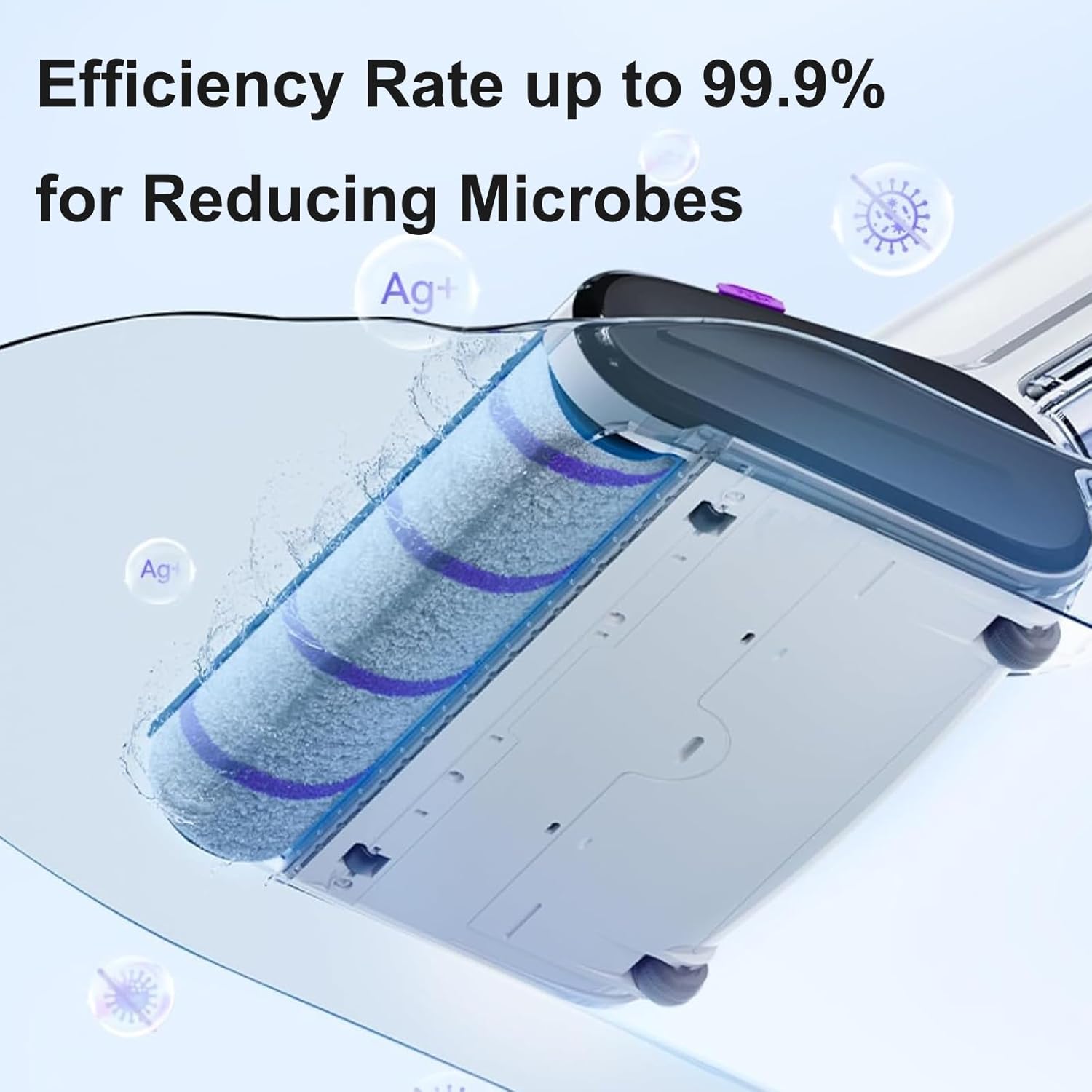 2 Pack Replacement Brush Roller Compatible with NARWAL S10 Pro Wet Dry Cordless Vacuum