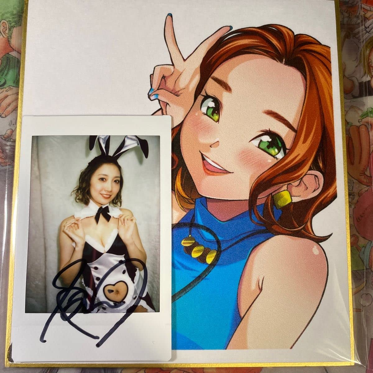 Amazon.co.jp: 加美杏奈 直筆サイン入り色紙 アイポケ : 文房具