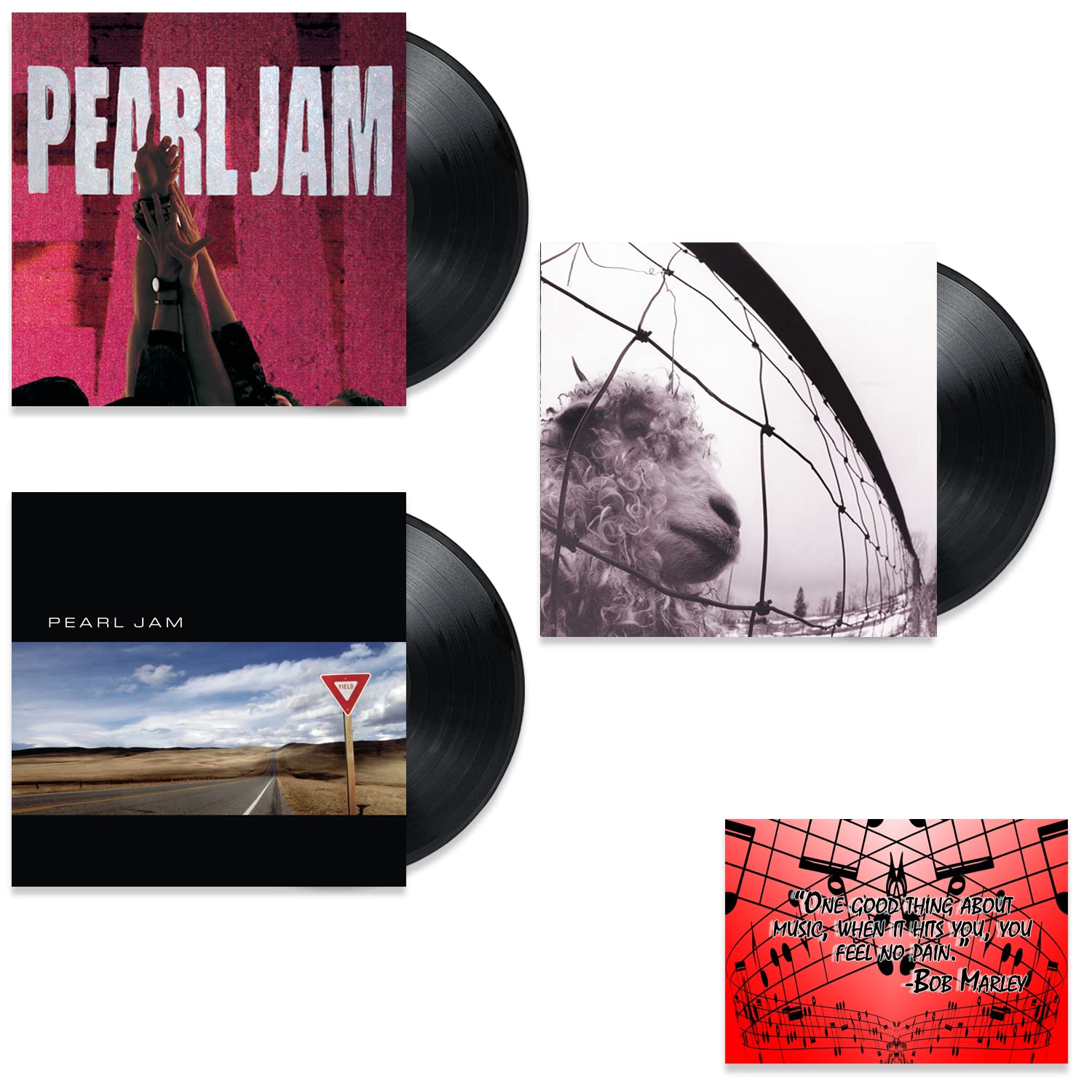 Amazon.com: Pearl Jam 3 Vinyl Debut Album Collection ( Ten / Vs