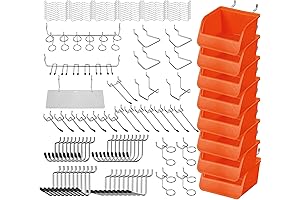 HORUSDY: Abundant Assortment of Pegboard Hooks for Your Tool Organization Needs