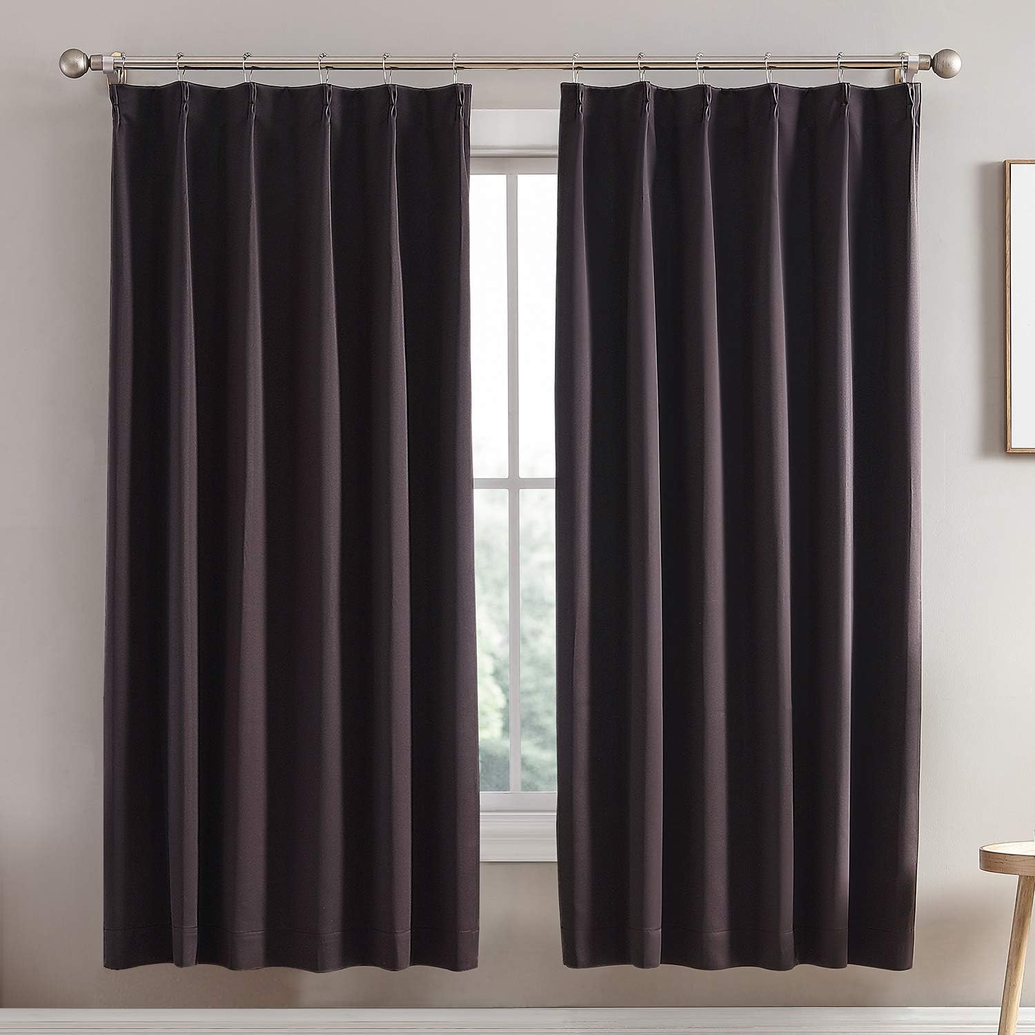 Hansleep カーテン 1級遮光 2枚組 かーてん 断熱 防寒 防音 省エネ 厚手 無地 おしゃれ 洗える 寝室 リビング用 (ブラウン, 幅100cm×丈178cm) Amazonで販売中 Hansleep カーテン 1級遮光 2枚組 かーてん 断熱 防寒 防音 省エネ 厚手 無地 おしゃれ 洗える 寝室 リビング用 (ブラウン, 幅100cm×丈178cm) Amazonで販売中