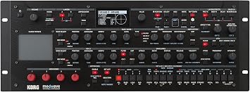 Korg modwave Module Wavetable Polyphonic Digital Synthesizer for Desktop or or Rackmout w/ built-in KAOSS Pad MODWAVEM
