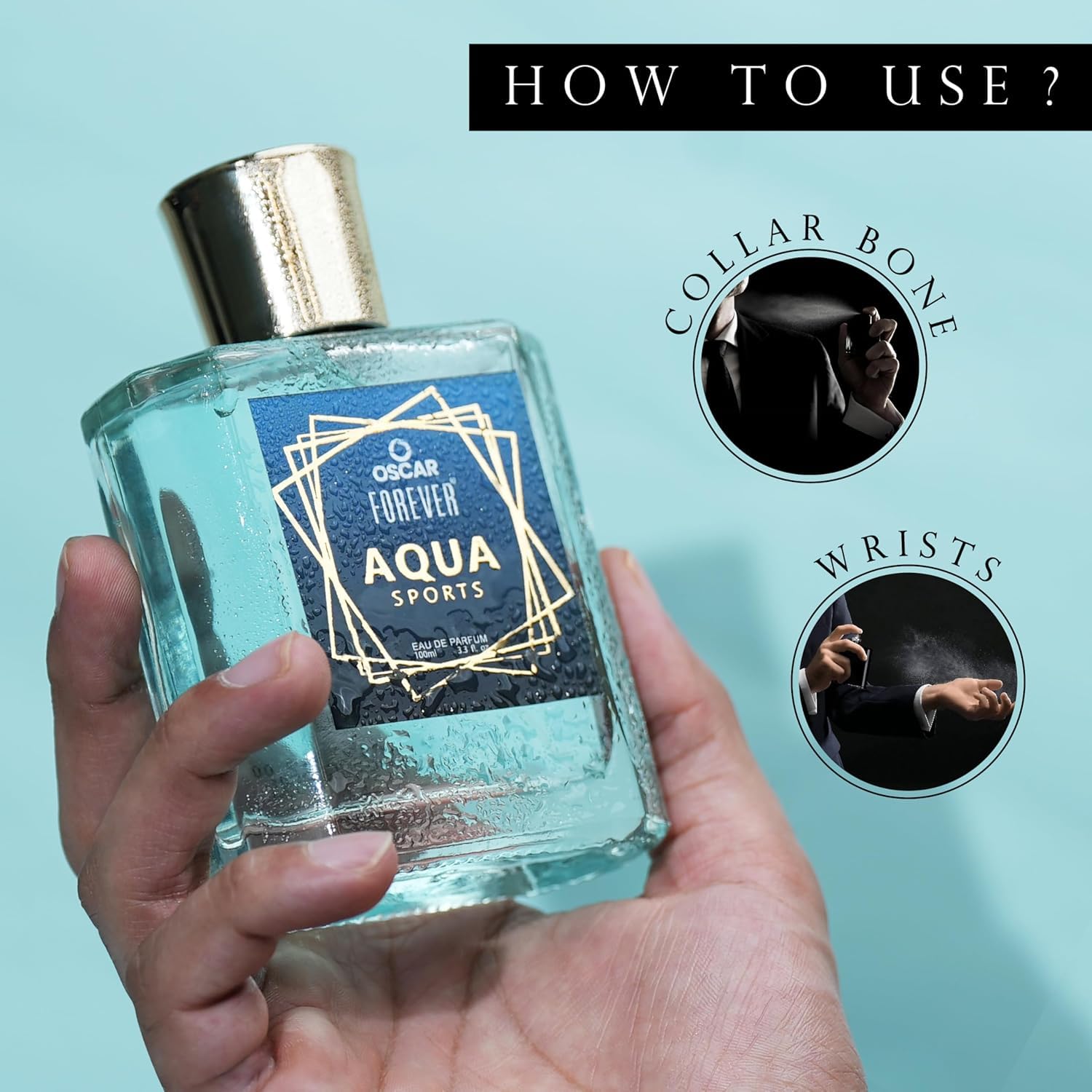 Amazon.com : Oscars Forever Aqua Sport Eau De Parfum Unisex, 100ml