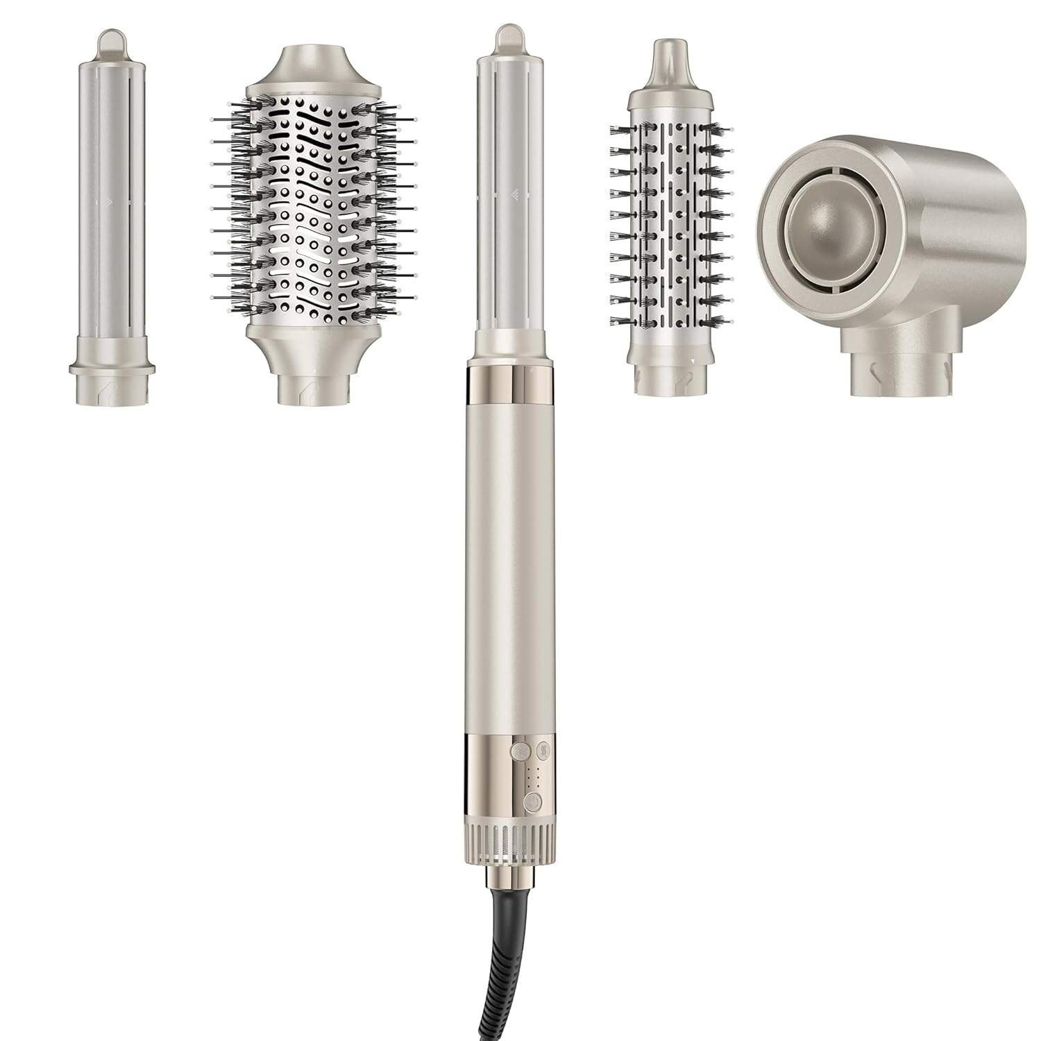 5-in-1 Hot Air Styler – Fast Hair Dryer with Auto Wrap Curlers & Volumizing Brushes, Frizz-Free Styling Tool for Curling, Smoothing & Adding Volume, No Heat Damage 5-in-1 Hot Air Styler – Fast Hair Dryer with Auto Wrap Curlers & Volumizing Brushes, Frizz-Free Styling Tool for Curling, Smoothing & Adding Volume, No Heat Damage